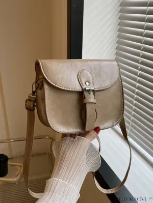 BagForLove - Contemporary Casual Saddle Bag - Chic, Compact & On-trend Fashion Shoulder Bag