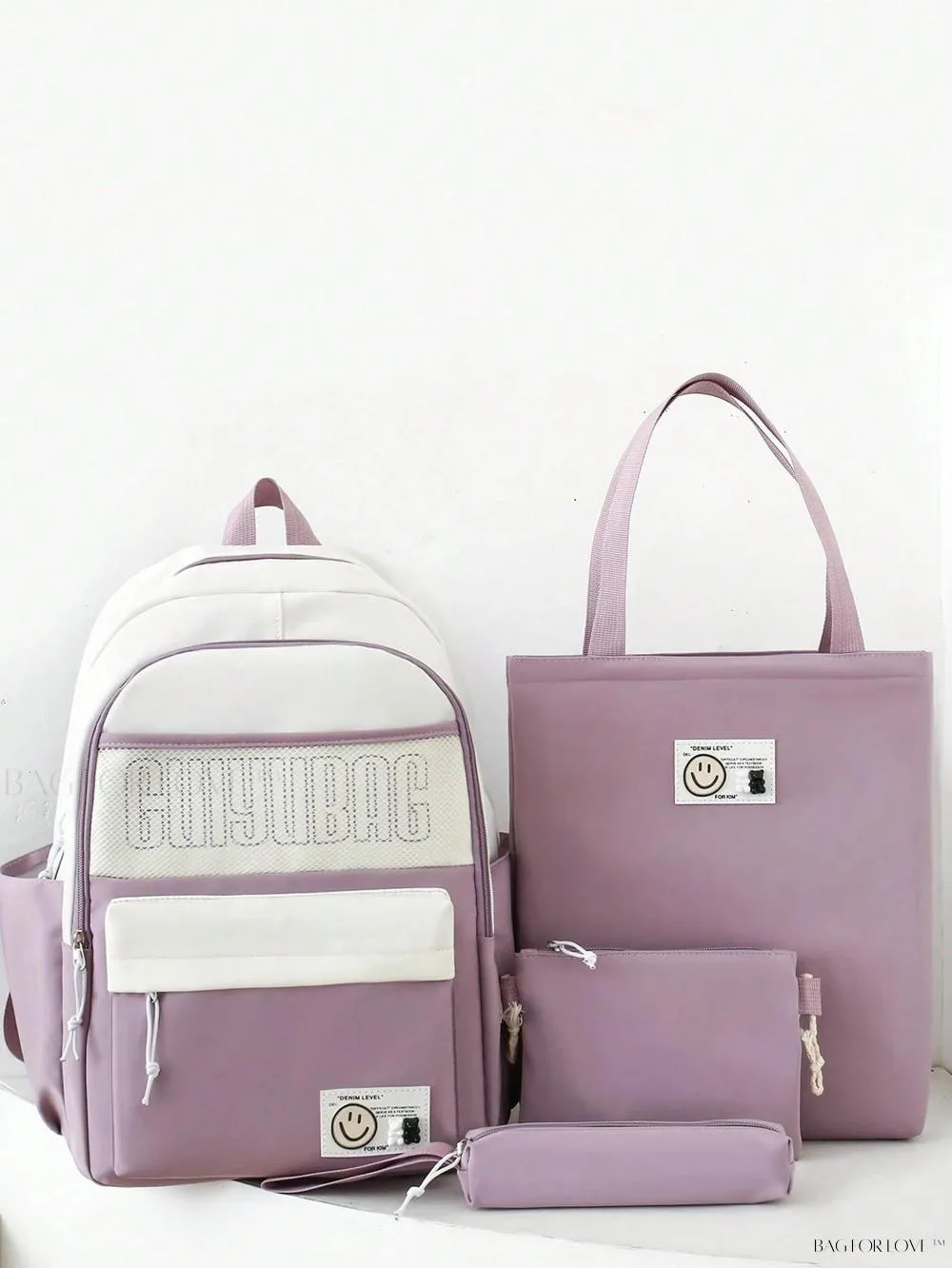 BagForLove - Cute Contrast Color Shoulder Bags for Students