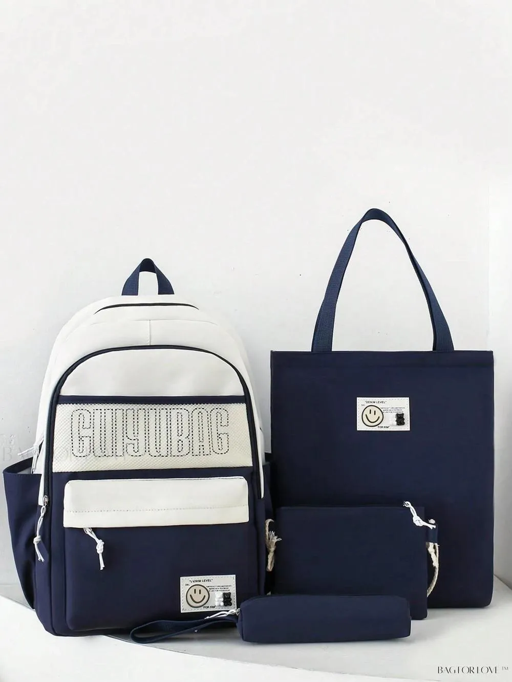 BagForLove - Cute Contrast Color Shoulder Bags for Students