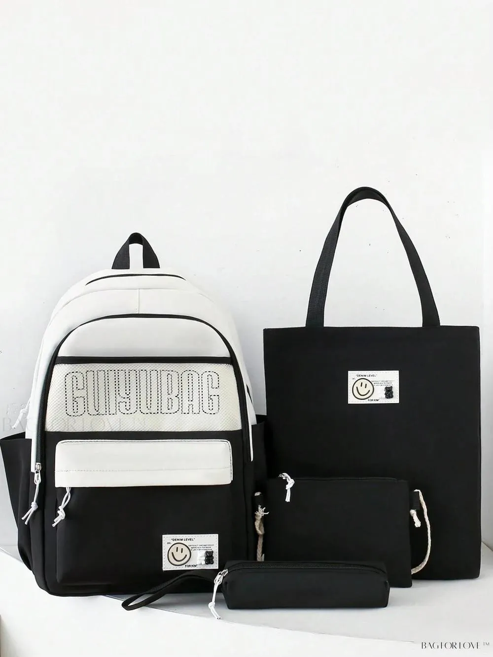 BagForLove - Cute Contrast Color Shoulder Bags for Students