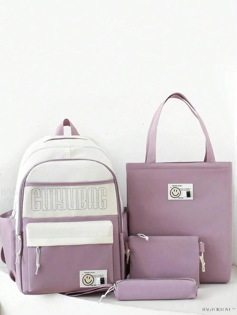 BagForLove - Cute Contrast Color Shoulder Bags for Students