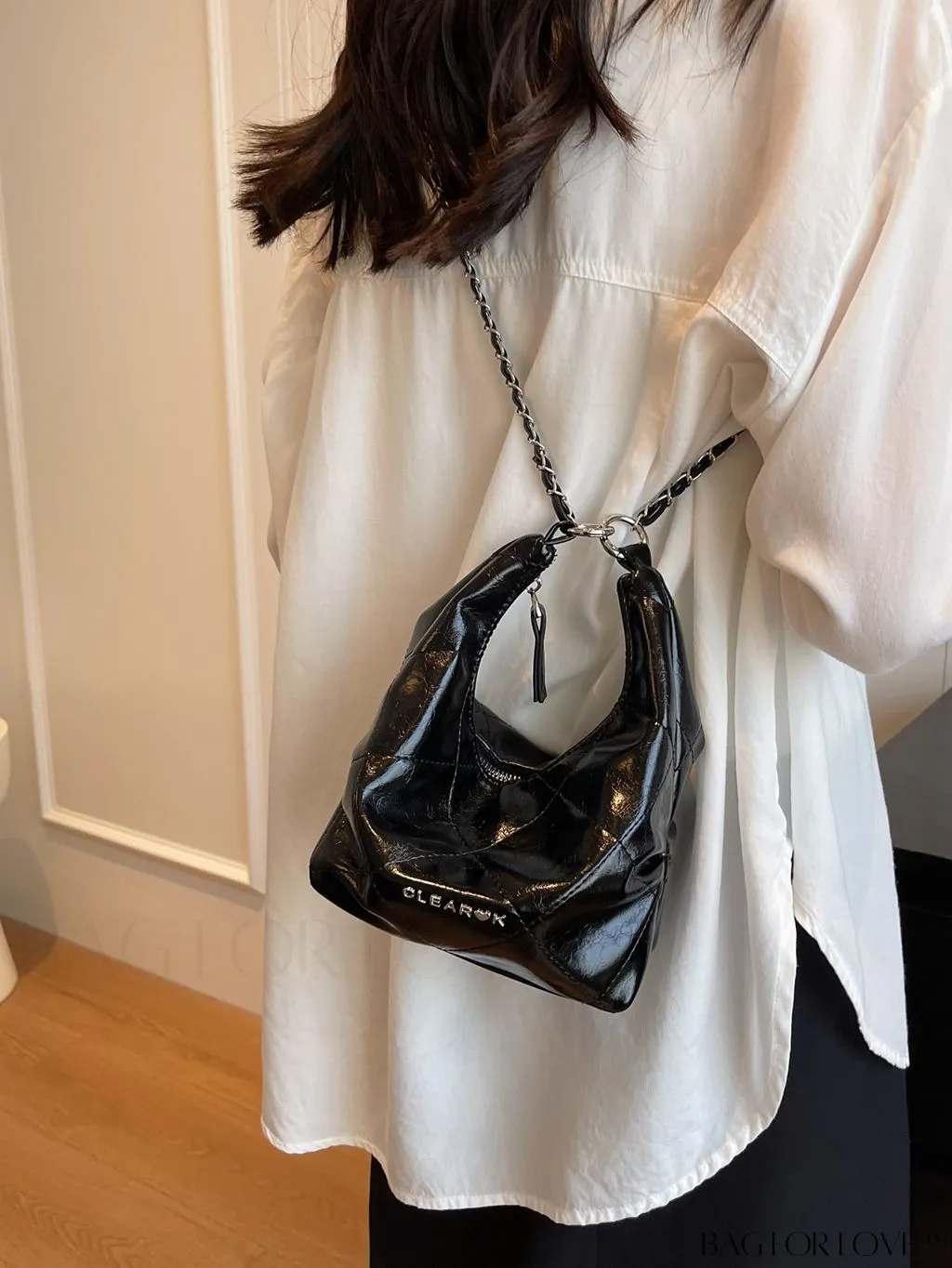 BagForLove - Stylish Crossbody Bag with Alphabet Adorned Label - Latest Fashion Collection