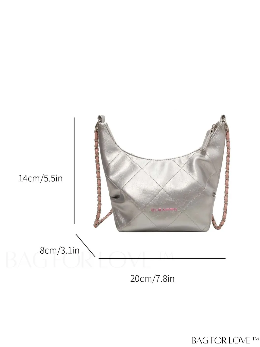 BagForLove - Stylish Crossbody Bag with Alphabet Adorned Label - Latest Fashion Collection