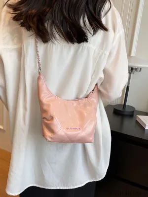 BagForLove - Stylish Crossbody Bag with Alphabet Adorned Label - Latest Fashion Collection
