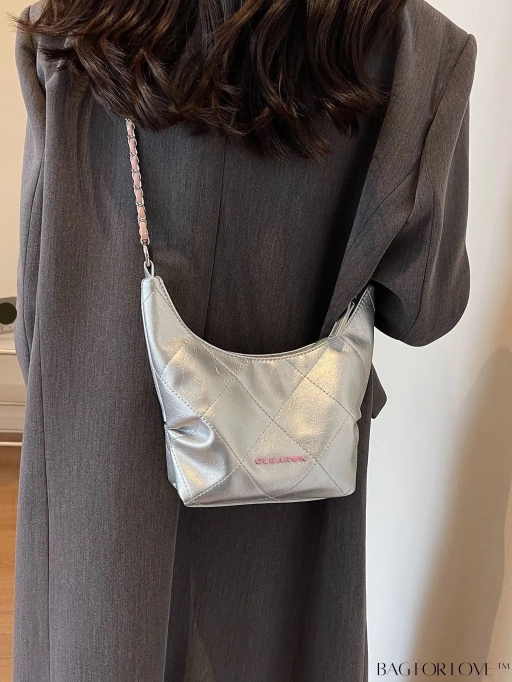 BagForLove - Stylish Crossbody Bag with Alphabet Adorned Label - Latest Fashion Collection
