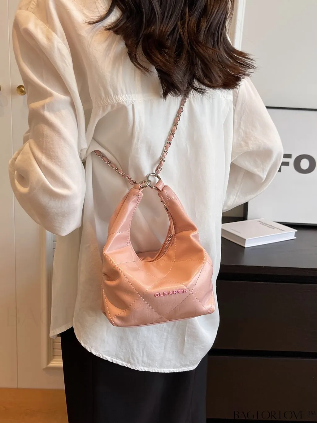 BagForLove - Stylish Crossbody Bag with Alphabet Adorned Label - Latest Fashion Collection