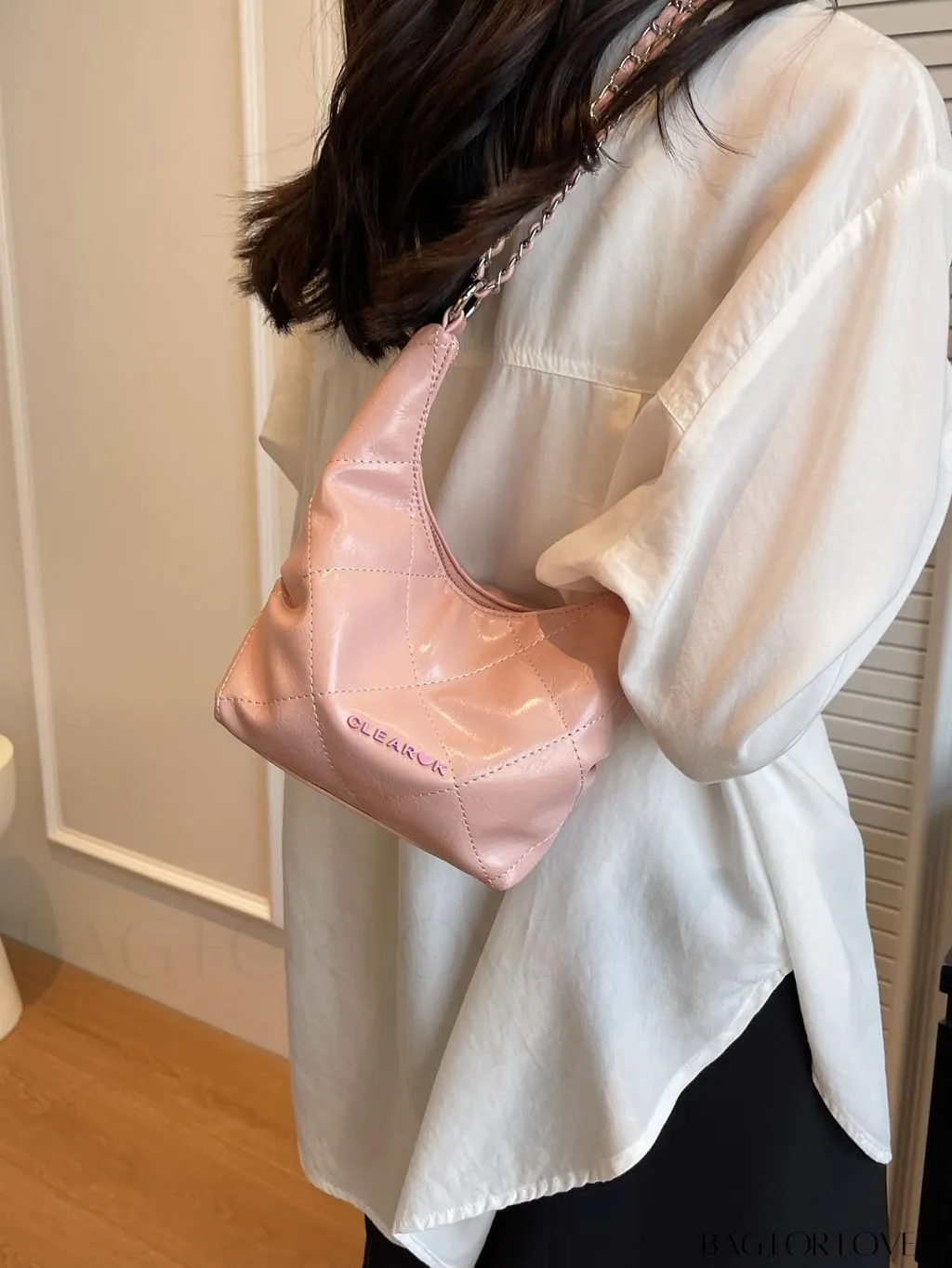 BagForLove - Stylish Crossbody Bag with Alphabet Adorned Label - Latest Fashion Collection
