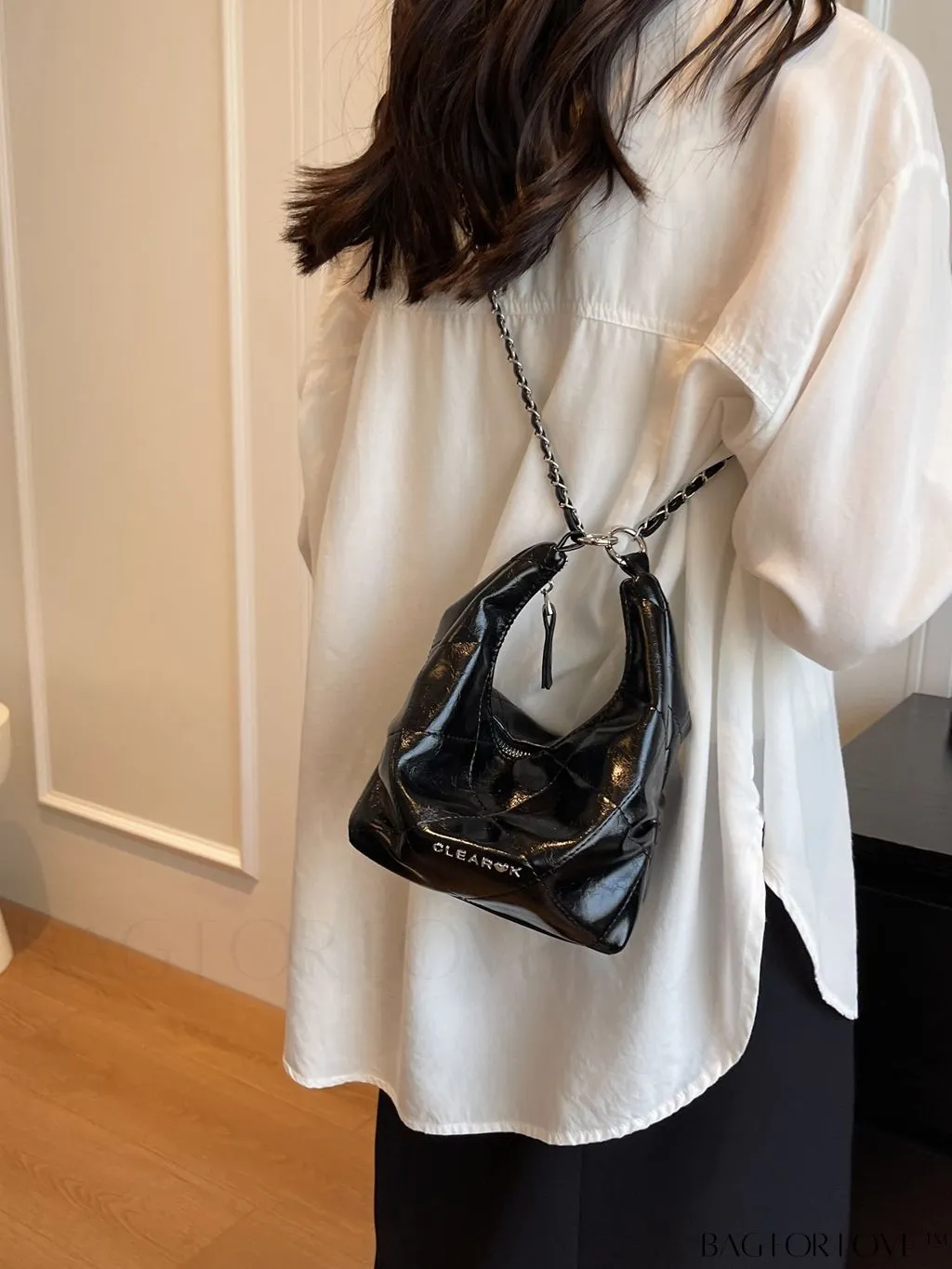 BagForLove - Stylish Crossbody Bag with Alphabet Adorned Label - Latest Fashion Collection