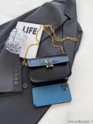 BagForLove - Stylish Mini Crossbody Bag with Metal Decoration - New Fashion Accessory