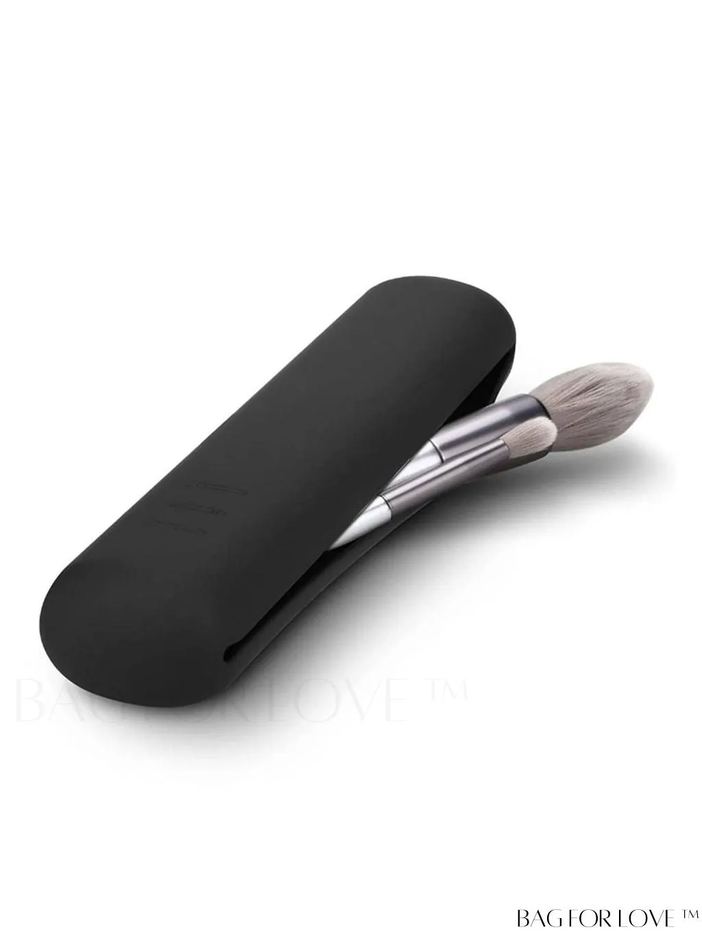 BagForLove - Travel Brush Holder: Silicone Organizer for Soft & Stylish Makeup Brushes