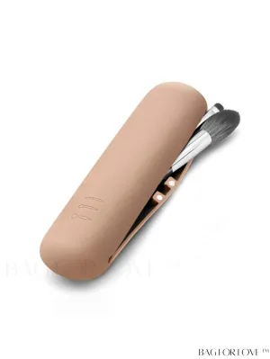 BagForLove - Travel Brush Holder: Silicone Organizer for Soft & Stylish Makeup Brushes