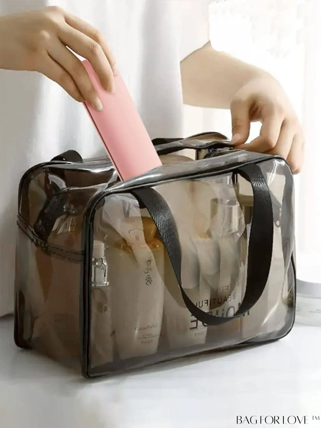 BagForLove - Travel Brush Holder: Silicone Organizer for Soft & Stylish Makeup Brushes
