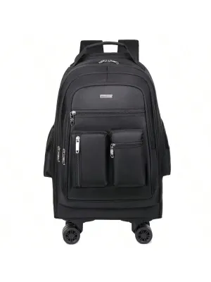 BagForLove - Traveler's Essential Spacious Backpack with Roller Wheels
