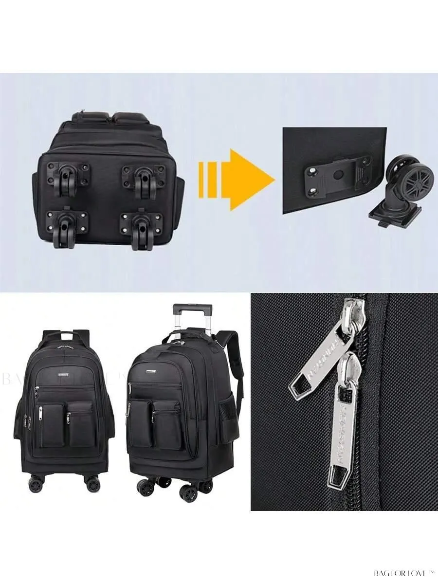 BagForLove - Traveler's Essential Spacious Backpack with Roller Wheels