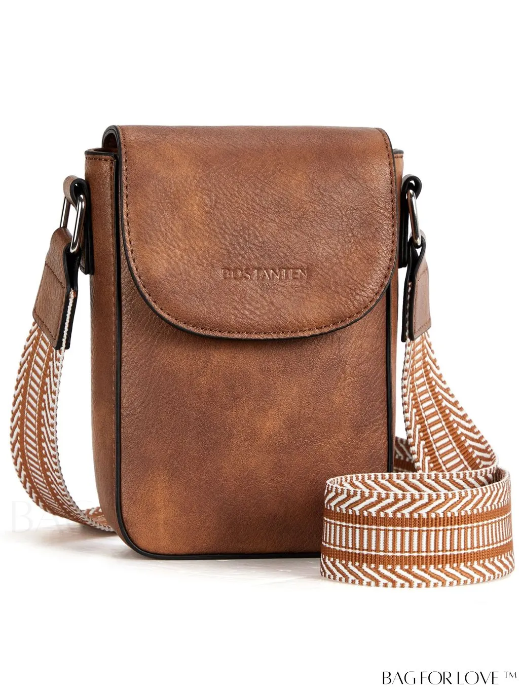 BagForLove - Trendy Leather Crossbody Bags with Adjustable Guitar Strap for Women, by BOSTANTEN