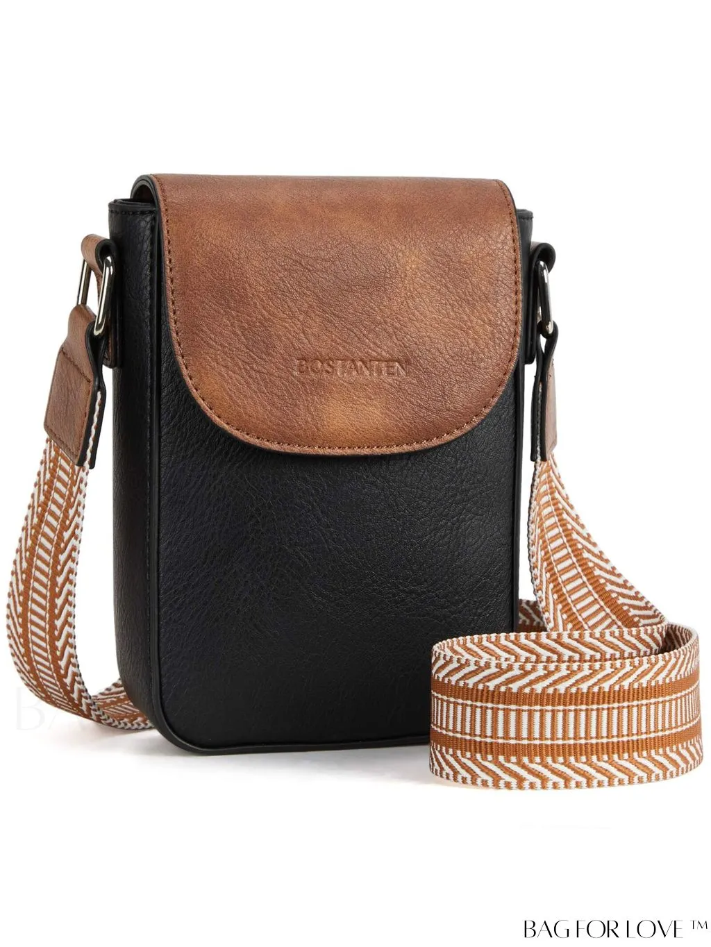 BagForLove - Trendy Leather Crossbody Bags with Adjustable Guitar Strap for Women, by BOSTANTEN