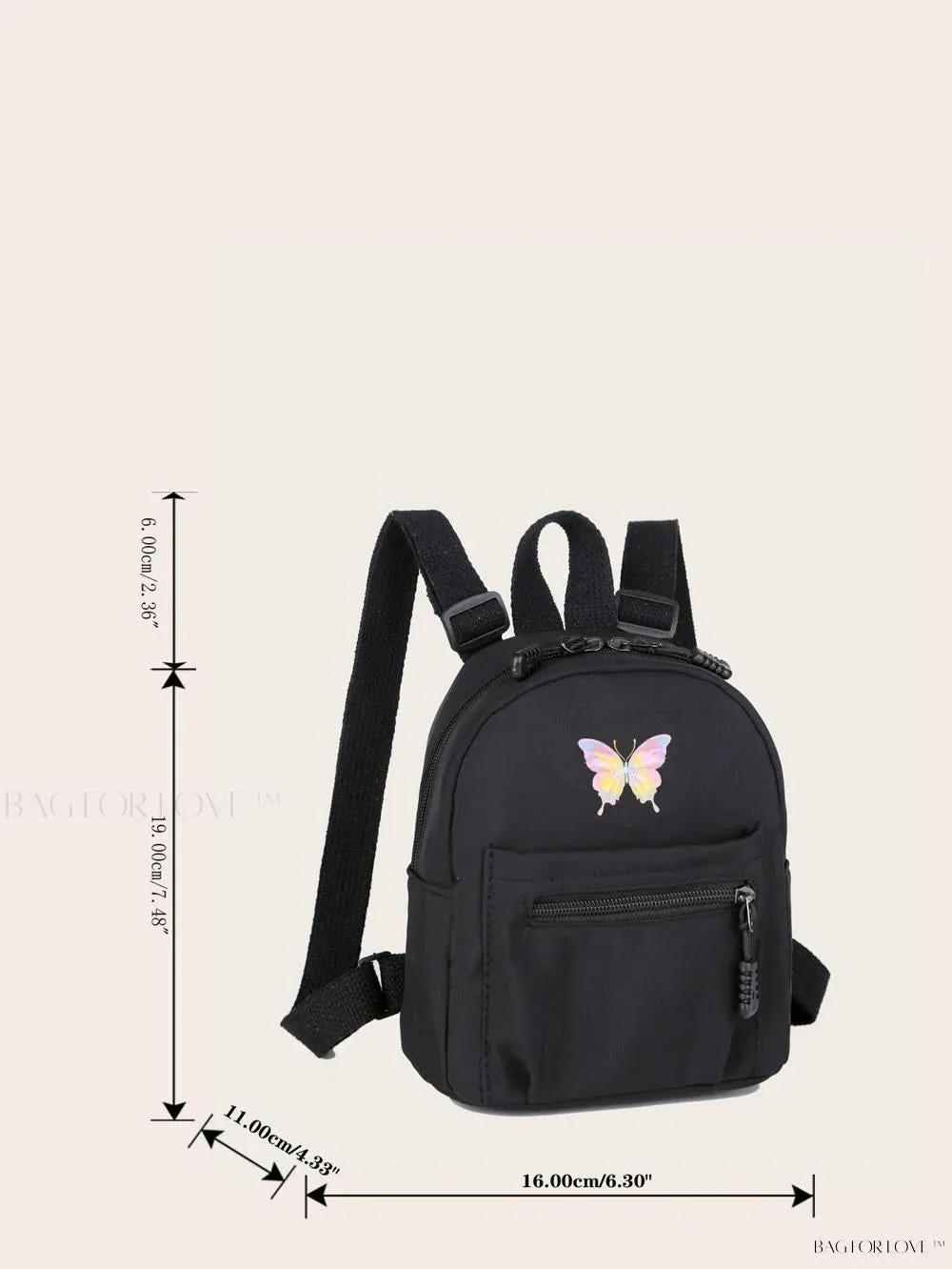 BagForLove - Versatile Nylon Backpack for Women's Travels