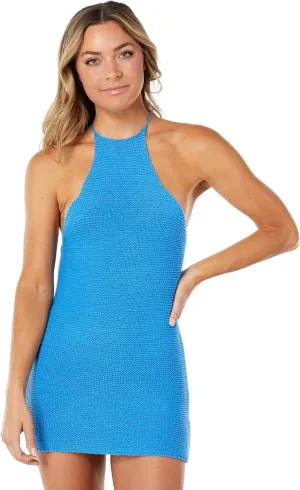 Bardot Knitted Halter Dress