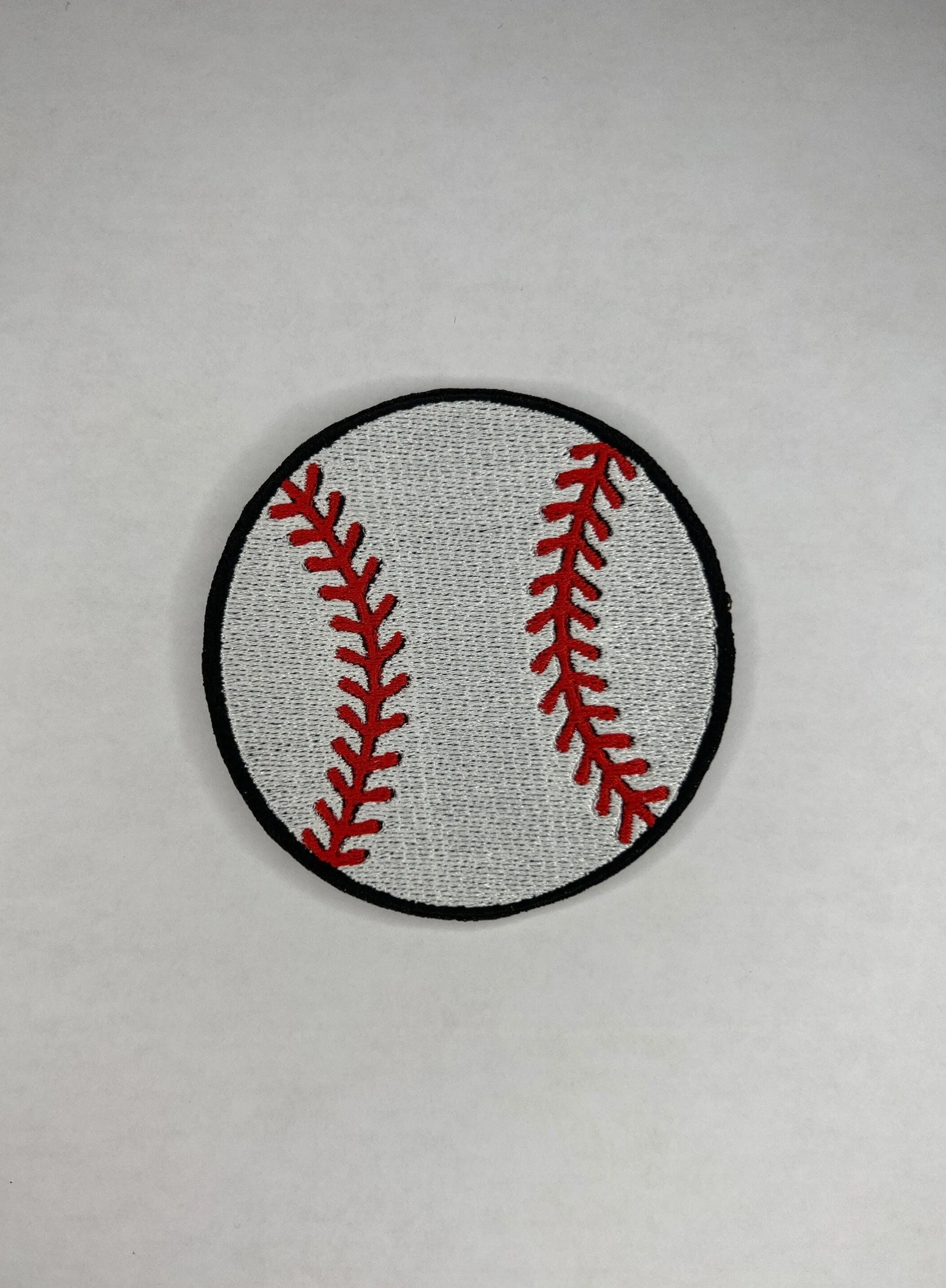 Baseball Embroidered Patch / Iron On / Sew On Patch / Sports Patch / Sports Embroidery / Jacket Patch / Backpack Patch