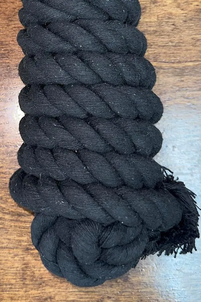 Basic Cotton Lead Rope w/Stud Chain