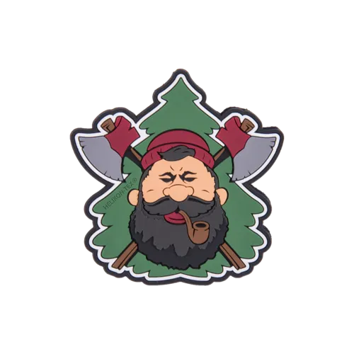 Beardman BUSHCRAFT" Patch - PVC