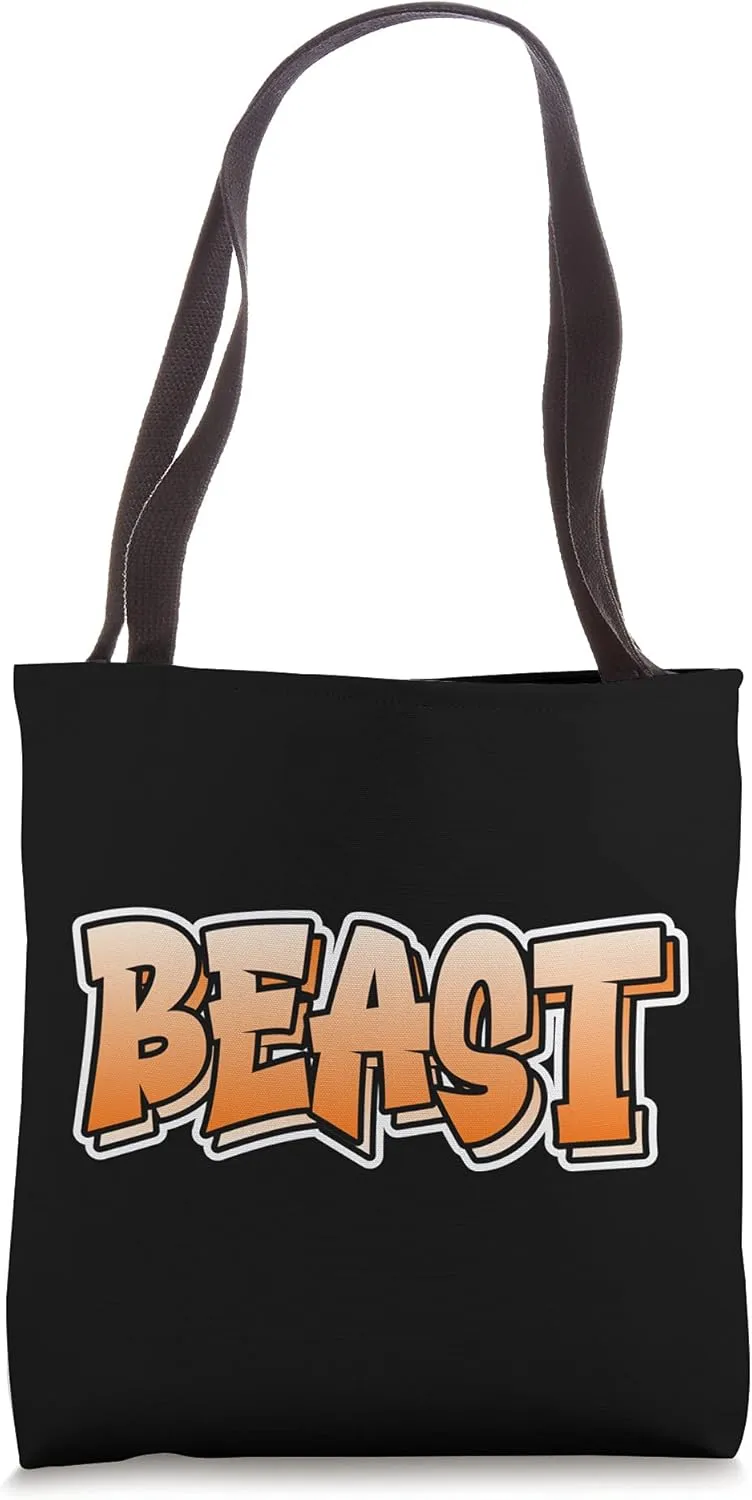 Beast | Graffiti Style Design That Says Beast Tote Bag