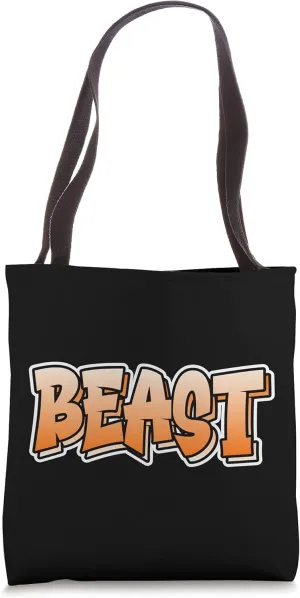 Beast | Graffiti Style Design That Says Beast Tote Bag