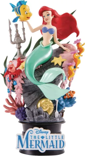 Beast Kingdom The Little Mermaid Ds-012 D-Stage Series Statue, 6 inches