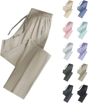 Beeswan Pants for Women Over 50,Senistyle Stretch Active Pants,Ultra Stretch Breathable Casual Quick Drying Comfys Fit Pants