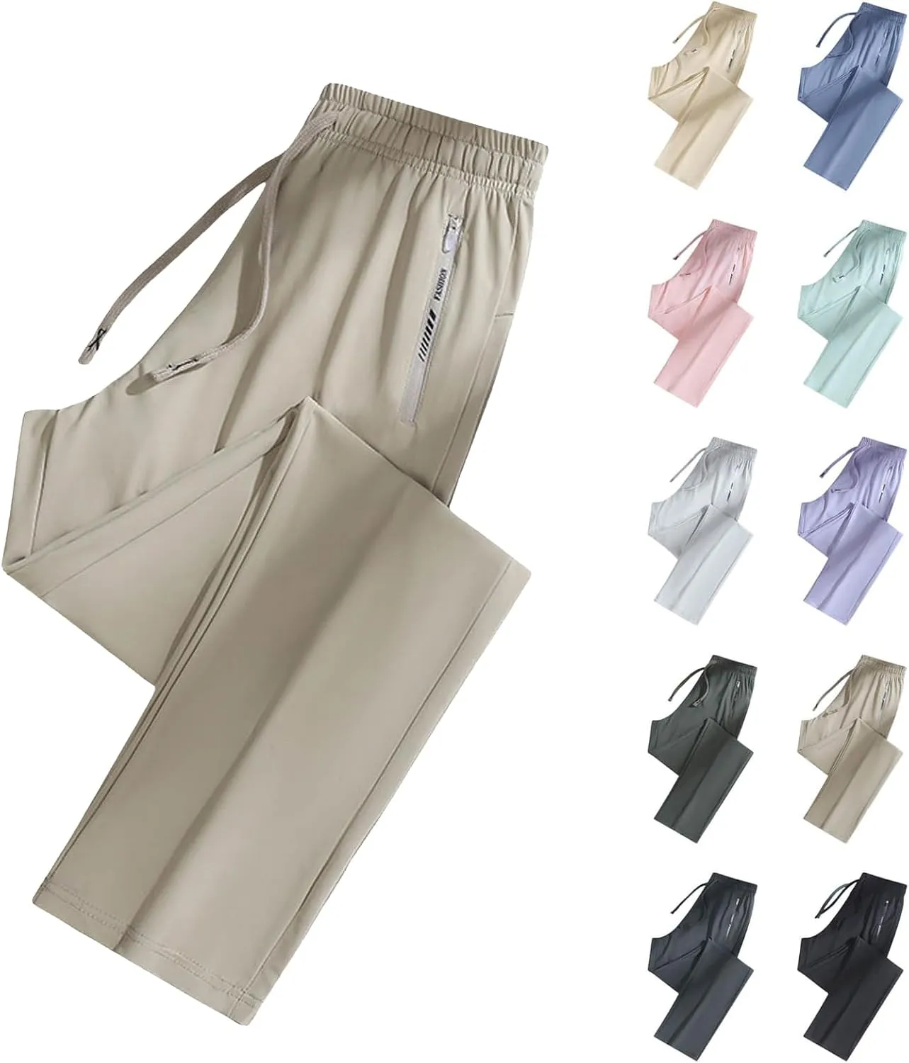 Beeswan Pants for Women Over 50,Senistyle Stretch Active Pants,Ultra Stretch Breathable Casual Quick Drying Comfys Fit Pants