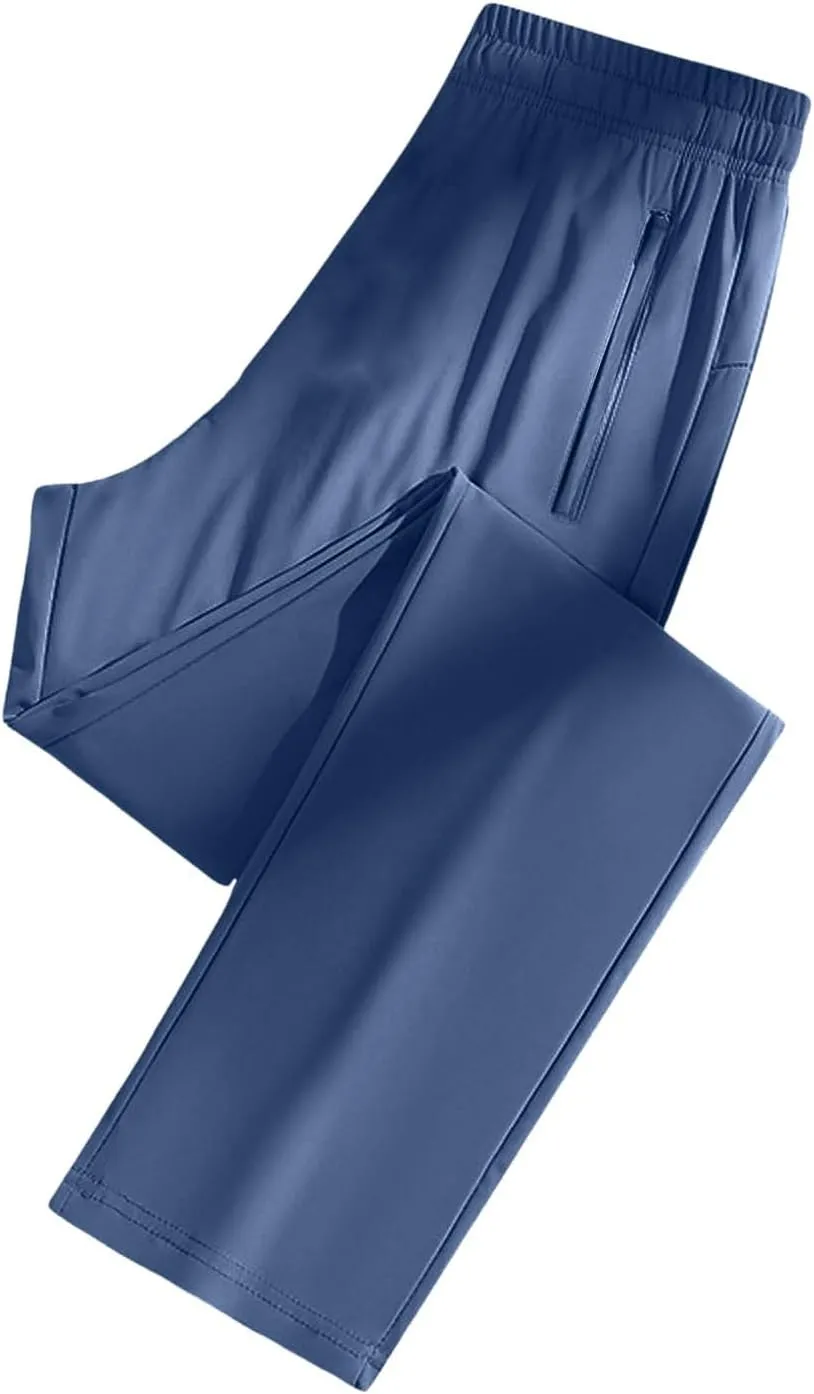 Beeswan Pants for Women Over 50,Stretch Active - Women's Ultra Stretch Quick Drying Breathable Straight Leg Pants