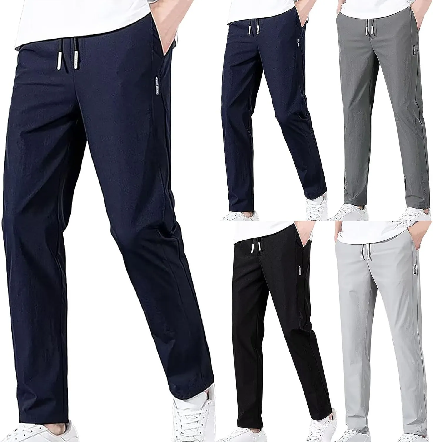 Beeswan Stretch Active - Men's Ultra Stretch Breathable Casual Pants Beeswan Pants for Men Over 50