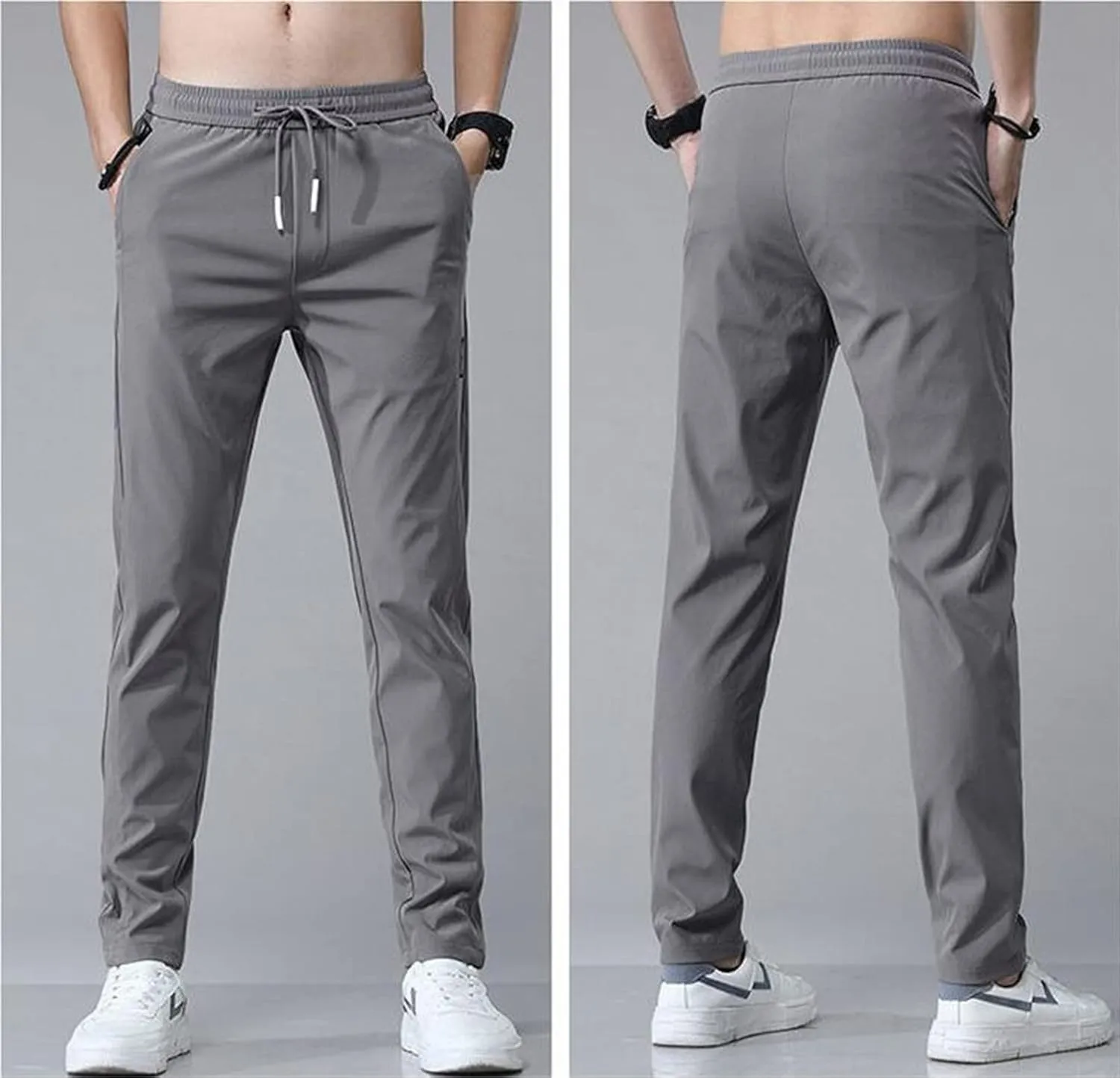Beeswan Stretch Active - Men's Ultra Stretch Breathable Casual Pants Beeswan Pants for Men Over 50