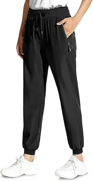 BeeSwan Stretch Active Pants for Women Over 50, Ultra Stretch Breathable Casual Quick Drying Work Glide Comfy fit Pants
