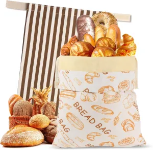Beeswax Bags for Sourdough/Homemade Bread, Sourdough Homemade Bread to Keep Fresh, Refrigerated Food Storage Bags