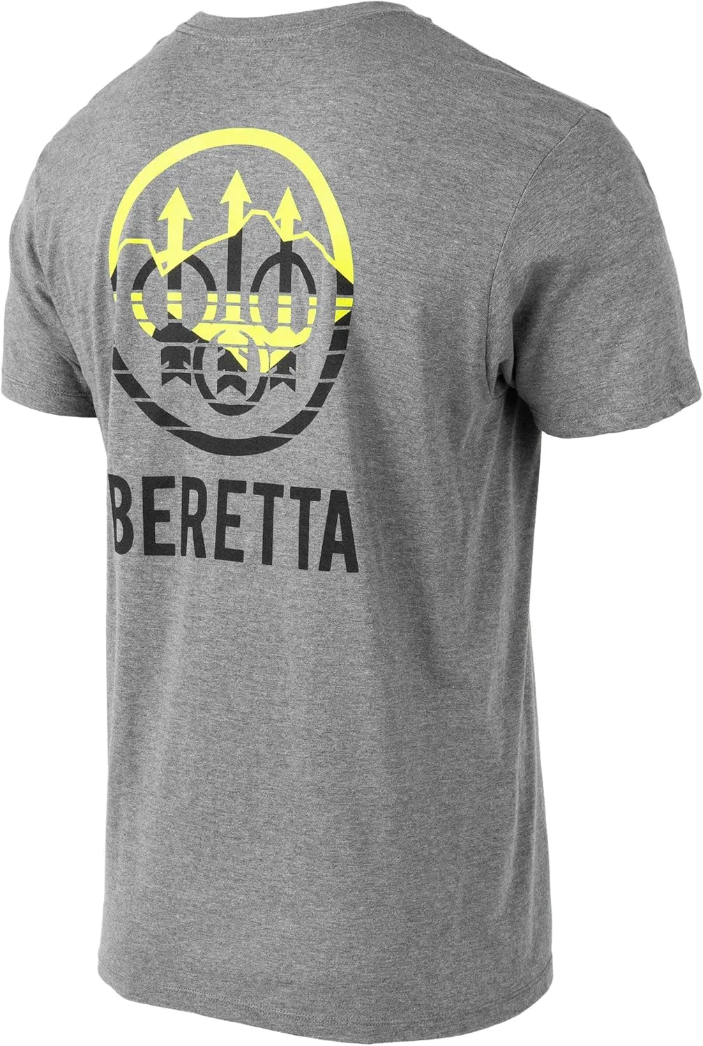 Beretta Men's Alps Retro Lightweight Breathable Cotton/Poly Blend Crewneck Casual Outdoor Hunting Short Sleeve T-Shirt