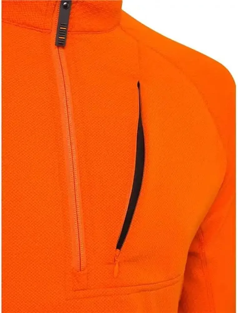 Beretta Men's Ceramic Face Fleece Warm Lightweight Breathable Quick-Drying Casual Outdoor 1/2 Zip Pullover
