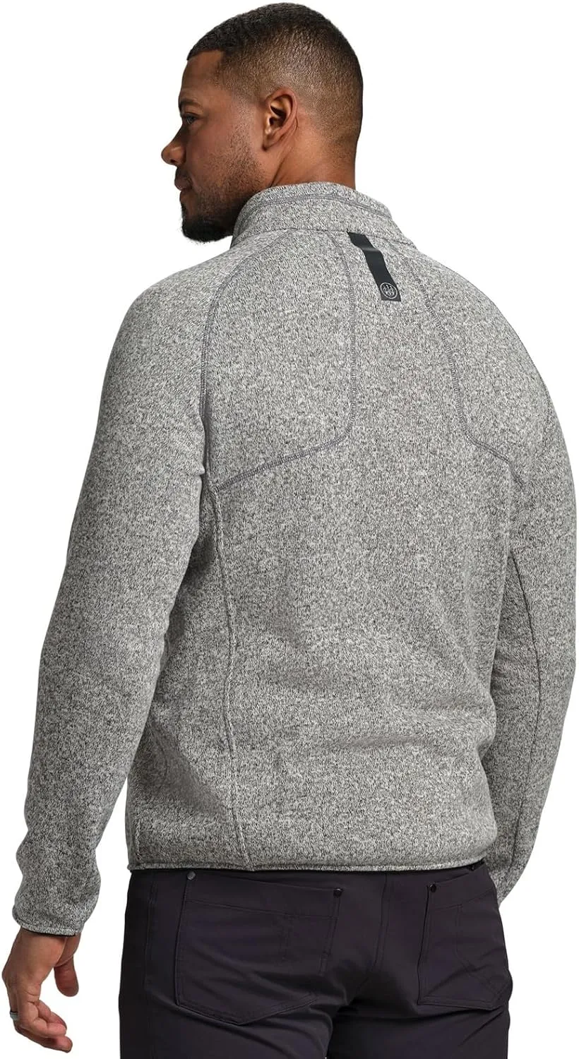 Beretta Men's Lightweight Breathable Outdoor Casual Abisko Half Zip Thermal Fleece Hunting Jacket | Elasticated Bottom