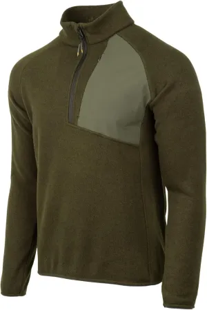 Beretta Men's Lightweight Breathable Outdoor Casual Abisko Half Zip Thermal Fleece Hunting Jacket | Elasticated Bottom