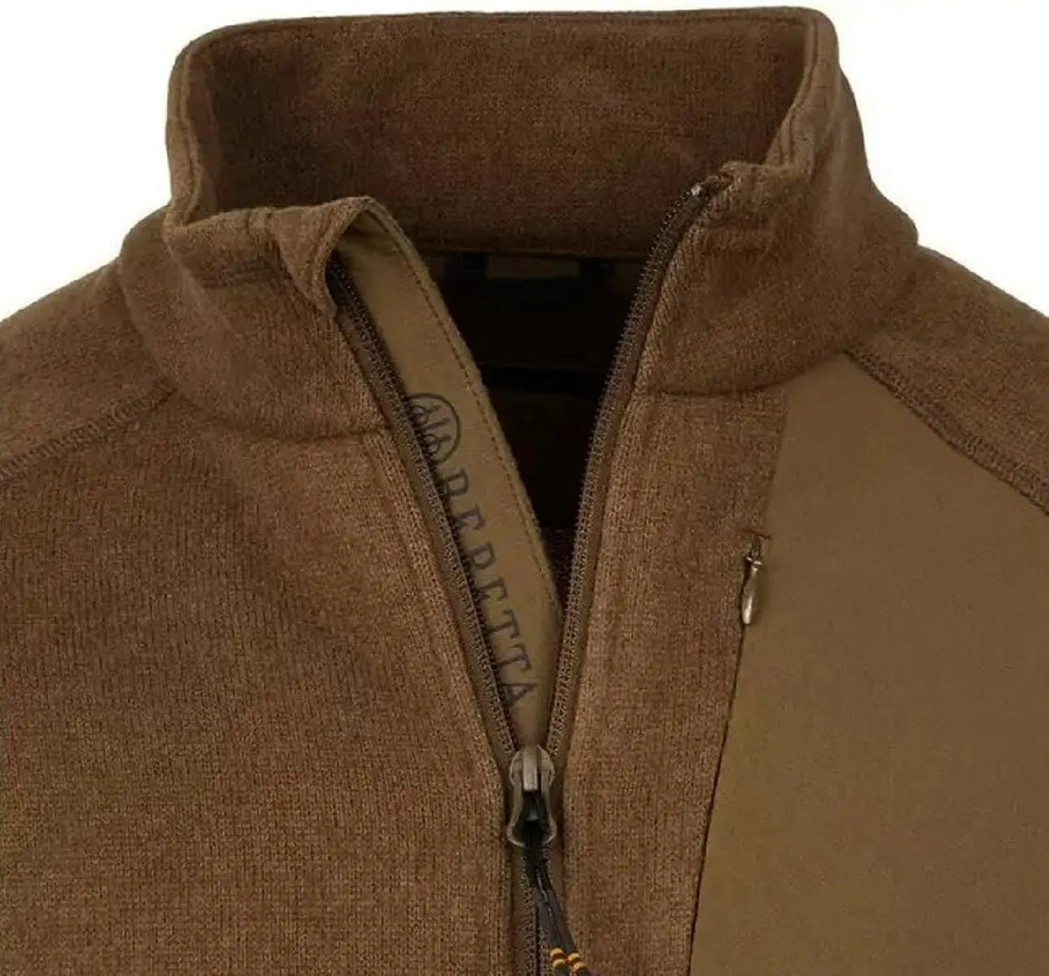 Beretta Men's Lightweight Breathable Outdoor Casual Abisko Half Zip Thermal Fleece Hunting Jacket | Elasticated Bottom
