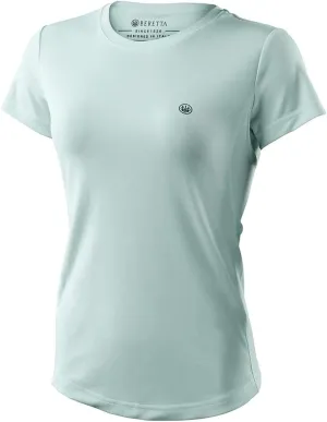 Beretta Women's Ciel Tech UPF 50 Breathable Lightweight Quick-Drying Active Shooting Casual Outdoor Short-Sleeve T-Shirt