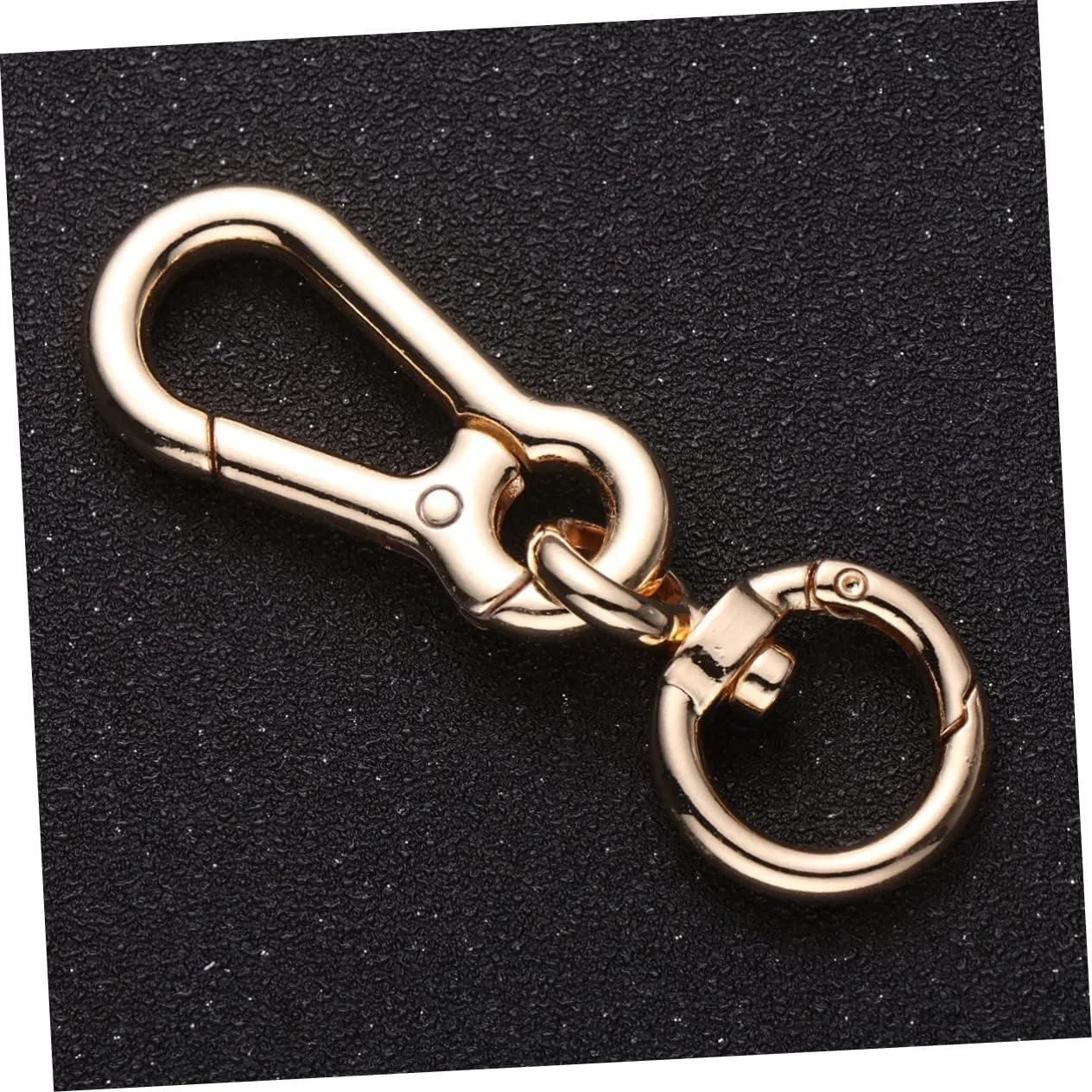 BESPORTBLE 3sets Adjustable Buckle Straps Chain Rusted Buckles for Shoulder Bag Luggage DIY Accessories Traction Rope Hooks Metal Bag Straps 3pcs*3