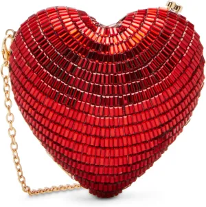 Betsey Johnson Stole My Heart Clutch/Crossbody