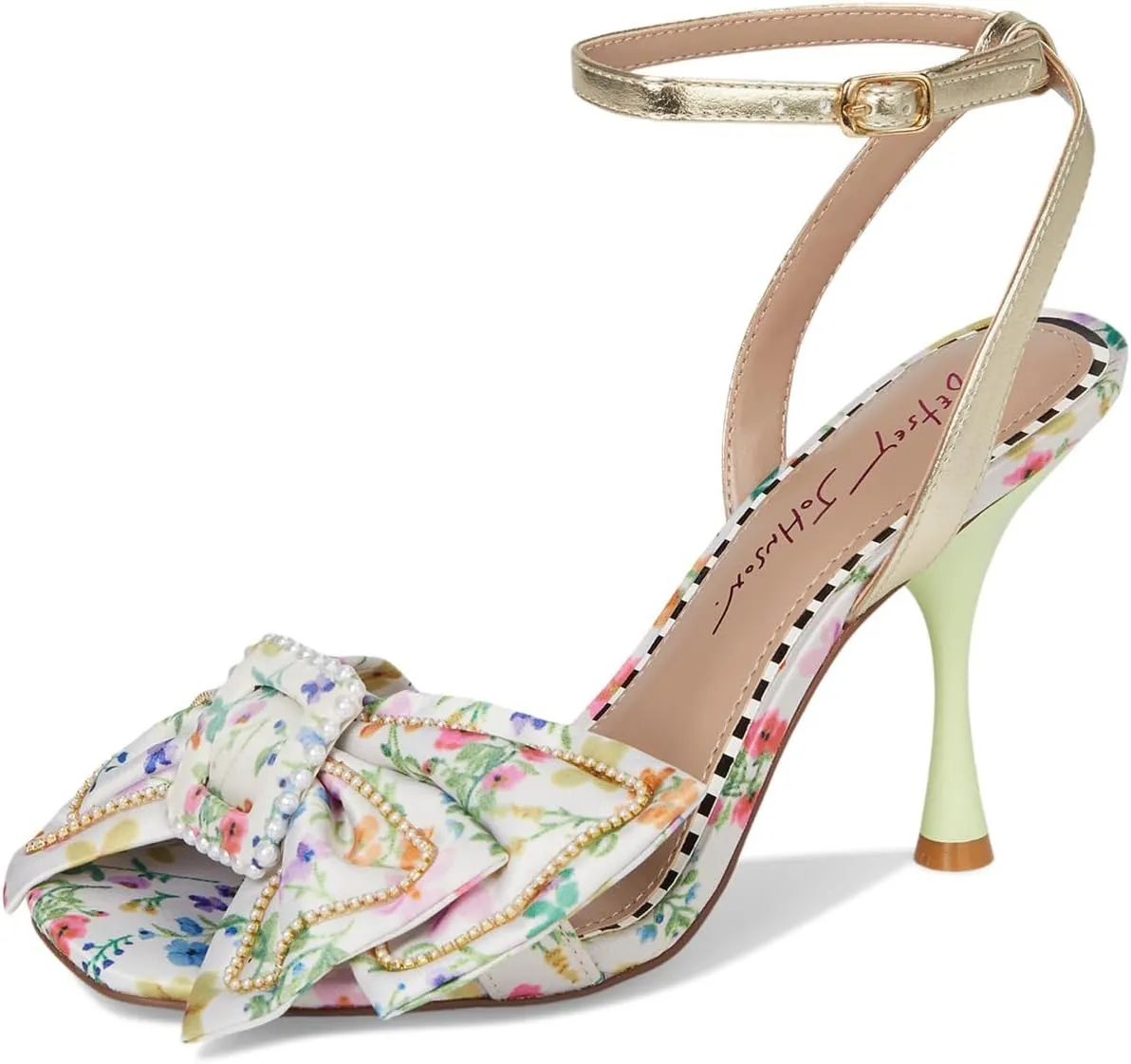 Betsey Johnson Women's Denly Heeled Sandal