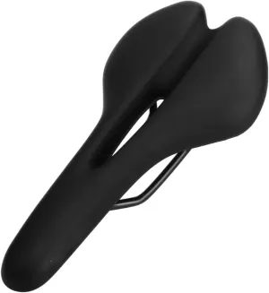 Bicycle Saddle Hollow Cycling Fit for Seat Fit for Men Women Soft PU Leather Comfortable Shock Absorbing Road Bike Cushion