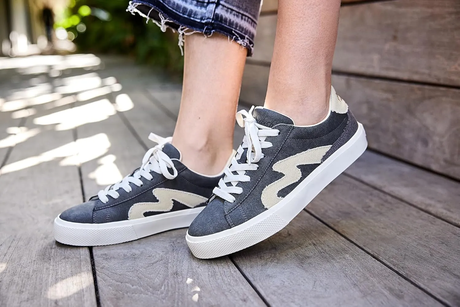 Blowfish Malibu Women's Vice Sneaker Grey 6US, 6.5US, 7US, 7.5US, 8US, 8.5US, 9US, 10US, 11US