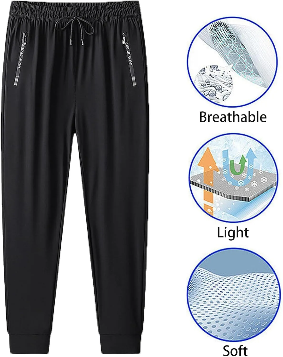 Blue Chic Store StretchActive - Women's Ultra Stretch Breathable Casual Pants