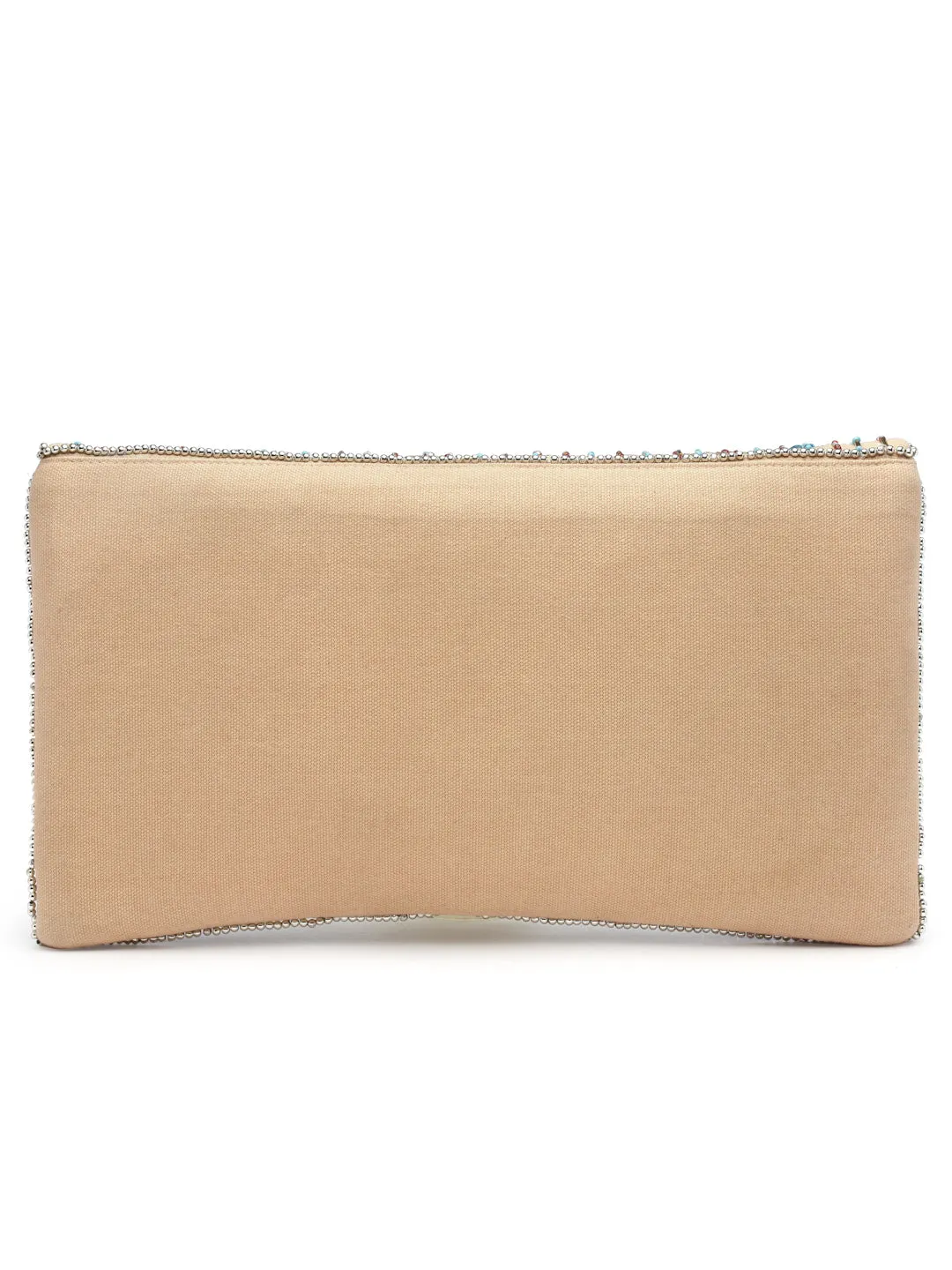 Boho Quirky Embellished Canvas Sling Bag