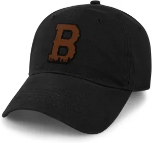 Boston B Skyline Leather Patch Dad Hat