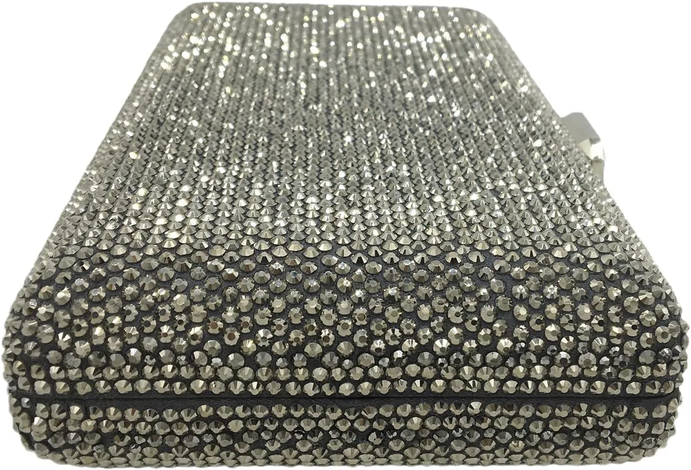 Boutique De FGG Crystal Evening Bags for Women Formal Party Box Clutch Wedding Rhinestone Handbags Bridal Clutch Purse,Mini